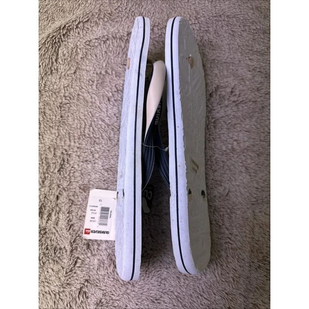 Quiksilver Haleiwa Men's Flip Flops WHN Sandal Size 13